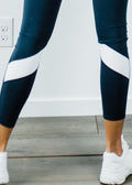 Deep Blue/White