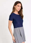 Navy/Sunshine Sails