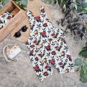 tattoo inspired baby and toddler overalls