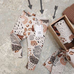 wild rain printed baby and toddler leggings by Lottie & Lysh
