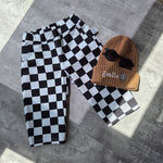 Toddler checked skate trousers by Lottie & Lysh