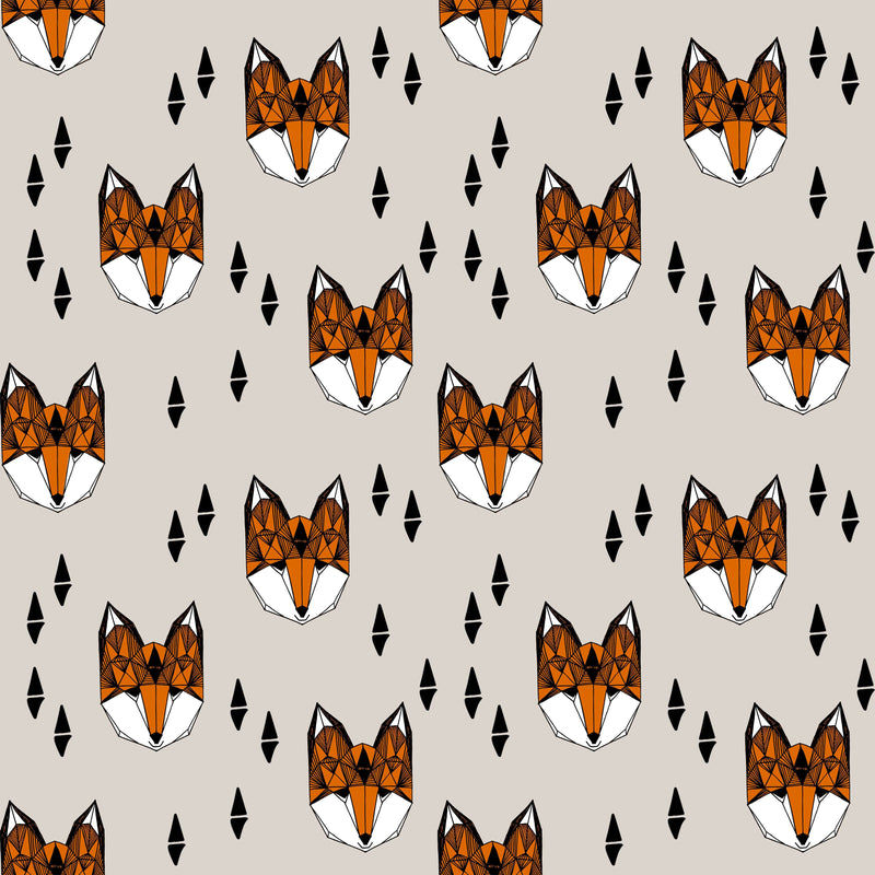fox print baby clothing

