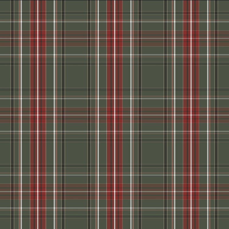 christmas tartan jersey