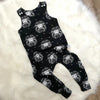 organic baby dungarees handmade in the UK