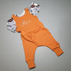 handmade baby and toddler dungarees with personalisation by Lottie & lysh