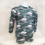 Turtles swimwear rash vest & swim shorts by Lottie & Lysh