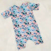 mermaid scale toddler sun and swim suit by Lottie & lysh
