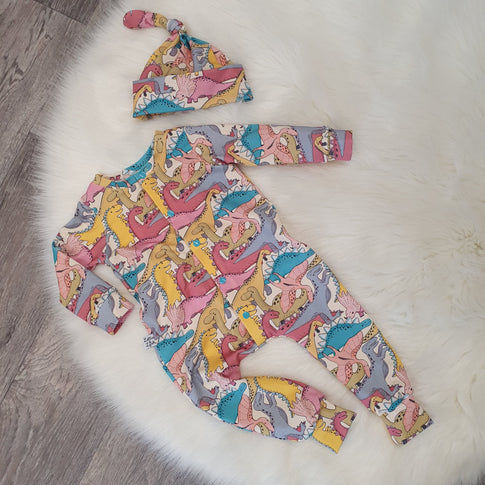 Jurassic Long Leg Popper Romper