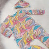 Jurassic Long Leg Popper Romper