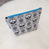 skull print storage bag