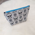 skull print storage bag