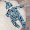 I love you to the moon printed baby and toddler romper, newborn gift, or baby shower present