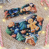 christmas bib and headband set