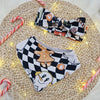 christmas headband bib set for babies and toddlers