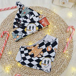 alternative xmas baby gift set with bib and hat