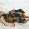 star and moon print baby romper by lottie & Lysh