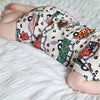 leopard print campervan shorts and t-shirt set for babies