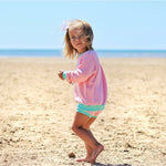 short kids shorts with coordinating sweatshirt