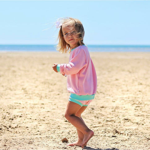 lottie and lysh loungewear retro colourblok collection