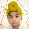 handmade baby turban style headwrap. Stretchy hat for newborns