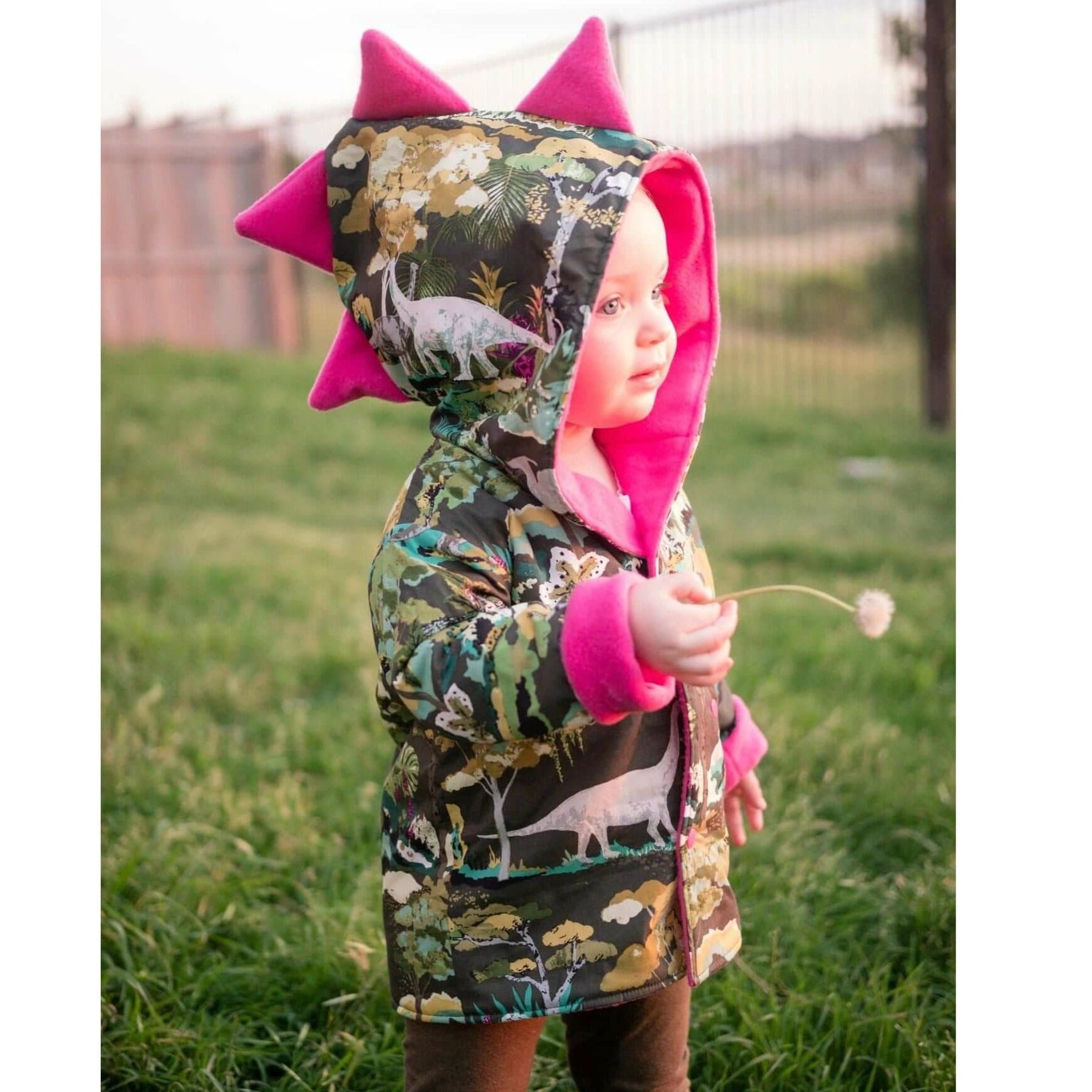 Baby \u0026 Toddler Dinosaur Jacket | Dinoland \u0026 Cerise | UK