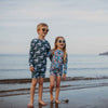SPF50 Swimwear Marine Scales