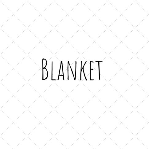 handmade blanket in a choice of prints and backing colours. Made in the UK