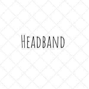 Lottie & Lysh coordinating baby and toddler knotted headband