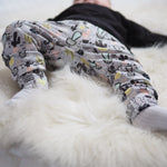 fun printed baby leggings handmade in the UK