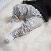 handmade daisy baby and toddler leggings