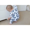 Aztec Lion organic baby romper by lottie and lysh