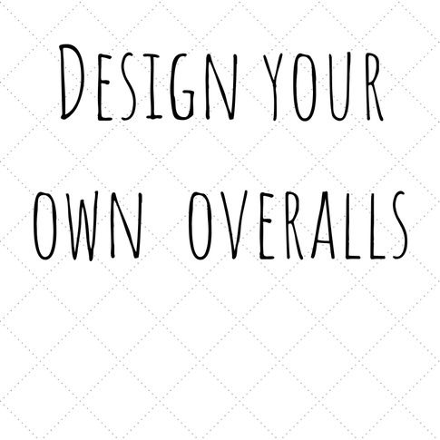 Design your own overall dungarees with Lottie & lysh