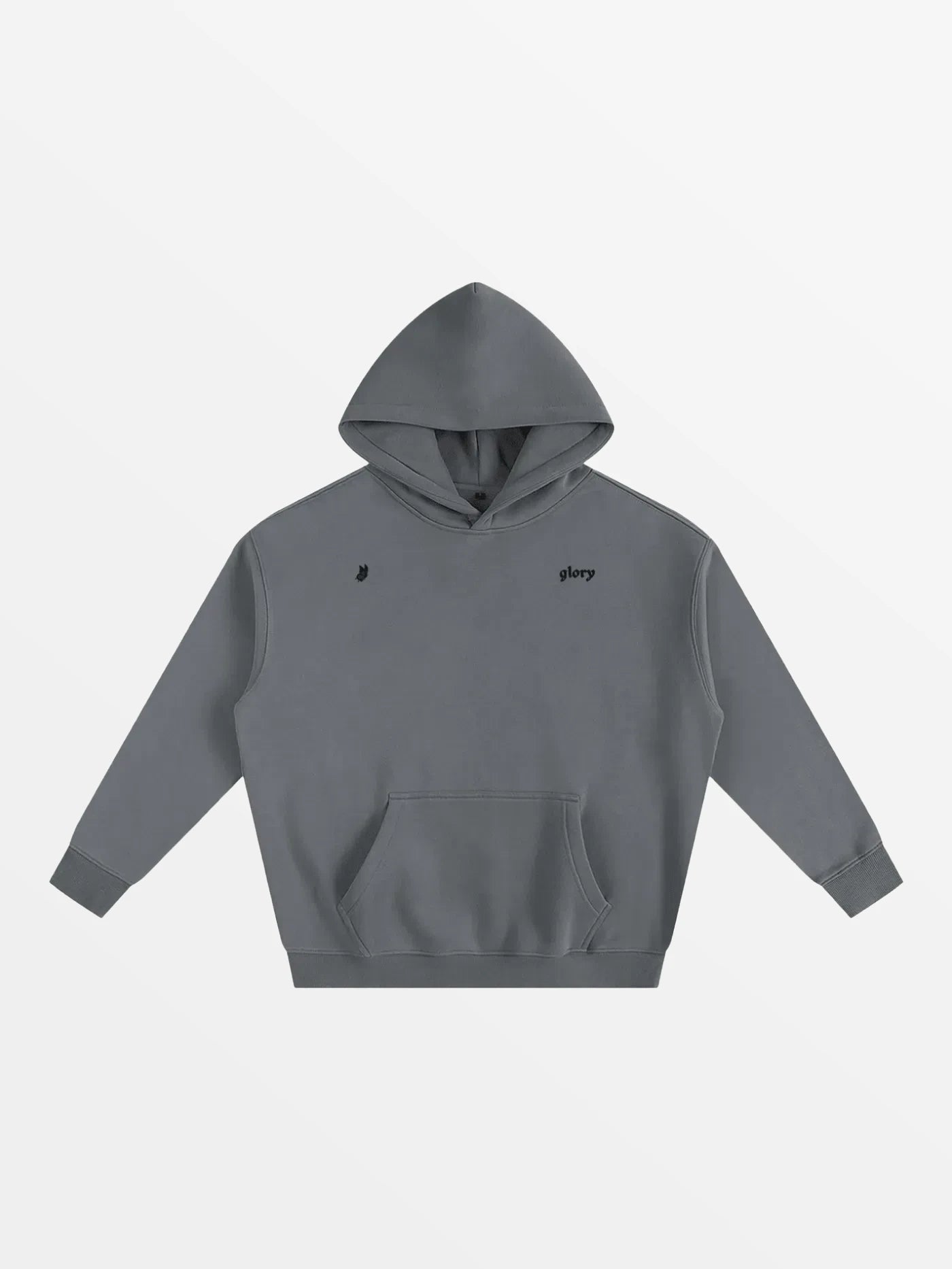 HOODIE "BOGERA"-SHINEANDGLORY-Gris-S-SHINEANDGLORY