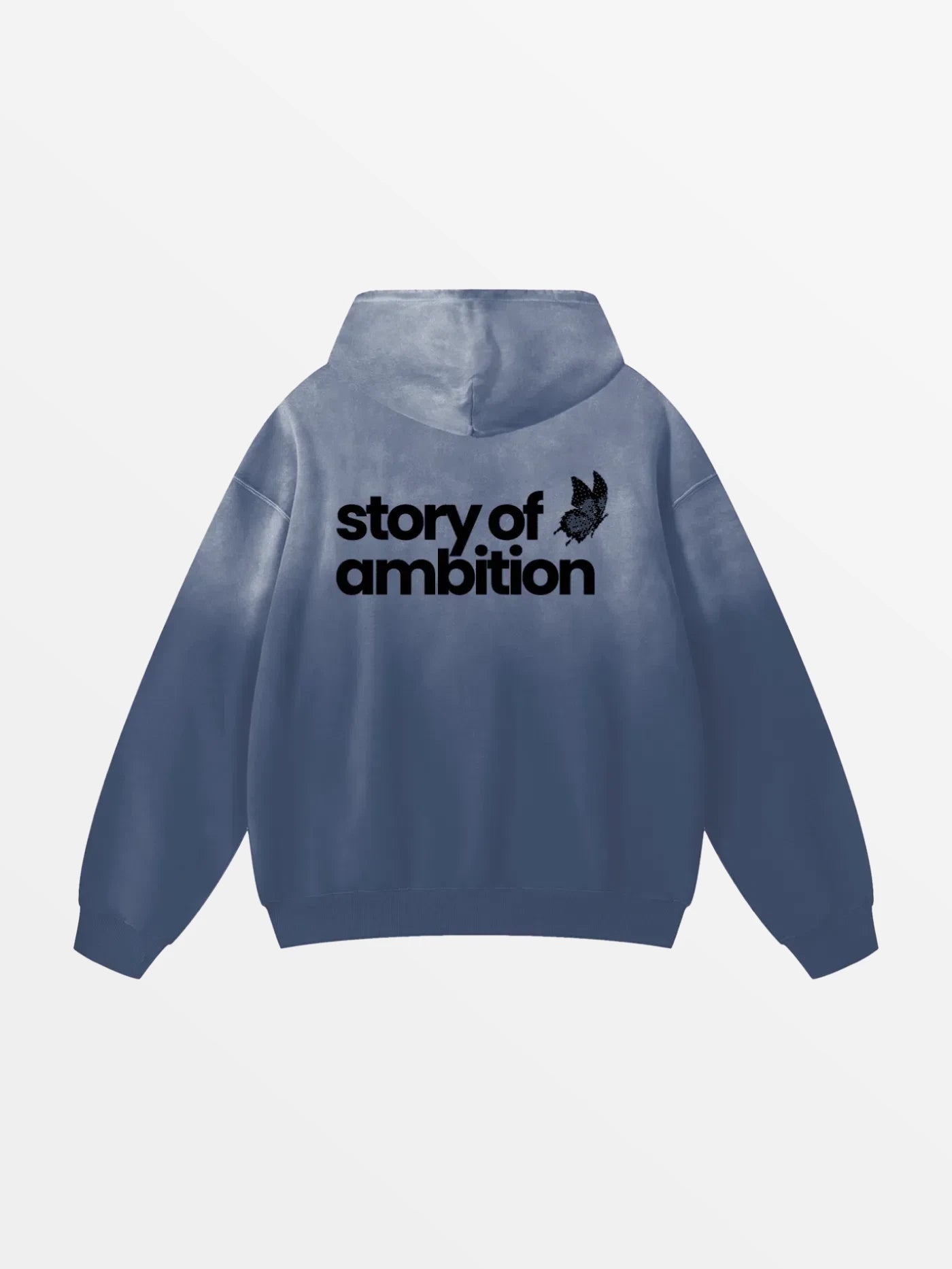 HOODIE "SITRIA"-SHINEANDGLORY-Gris Bleu-S-SHINEANDGLORY