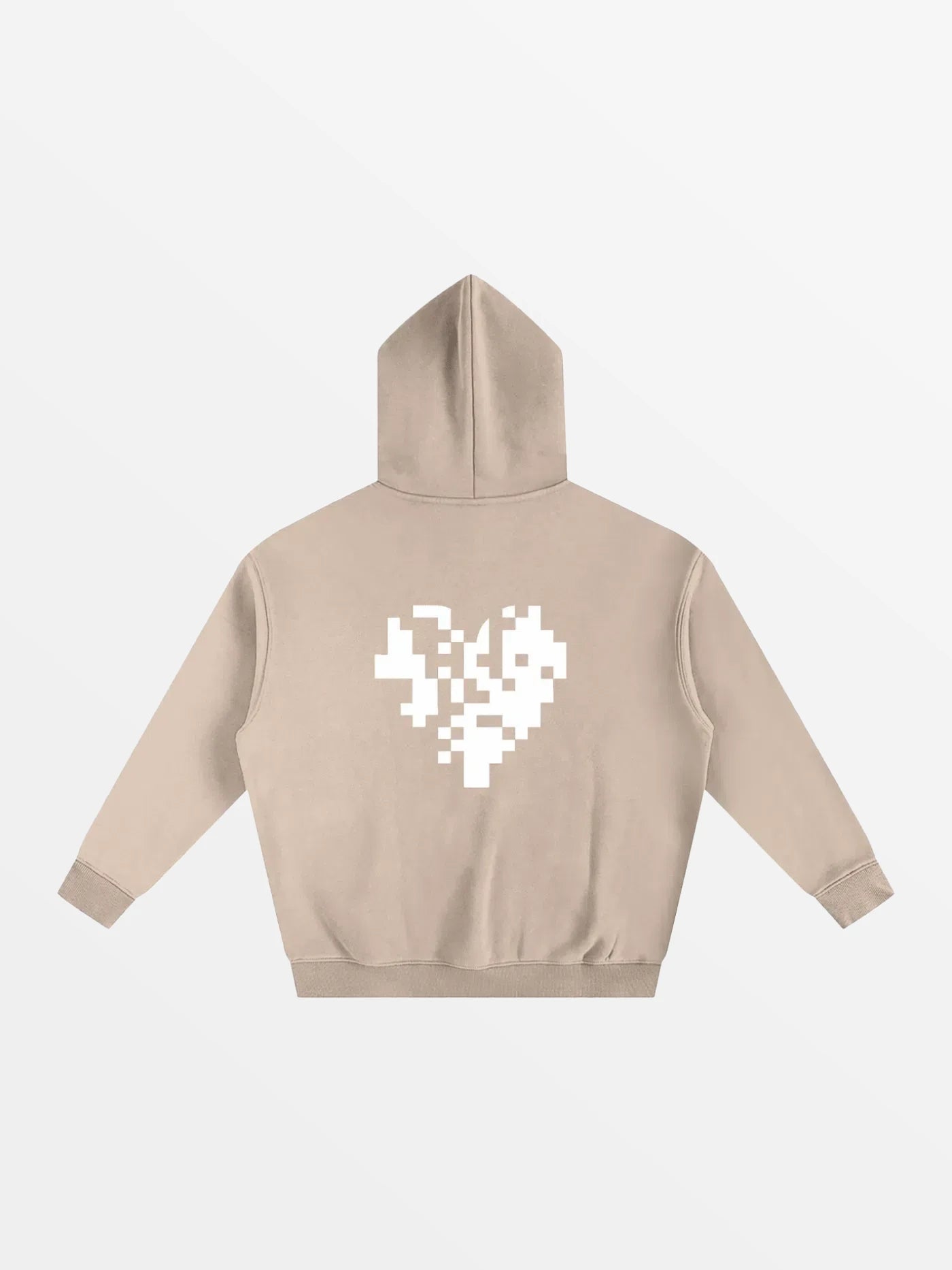 HOODIE "LOVE"-SHINEANDGLORY-SHINEANDGLORY