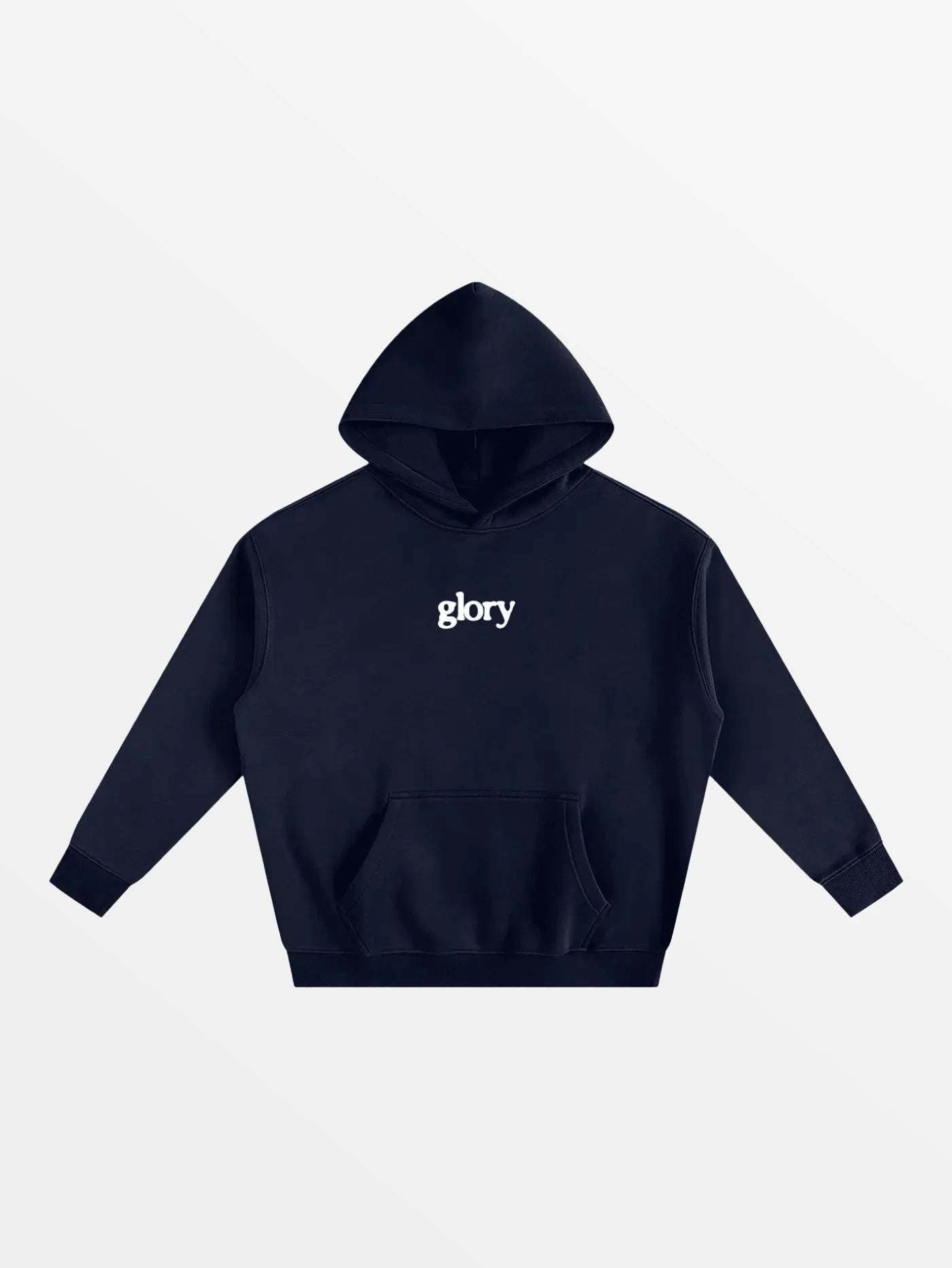 HOODIE "BERIL"-SHINEANDGLORY-Navy Bleu-S-SHINEANDGLORY