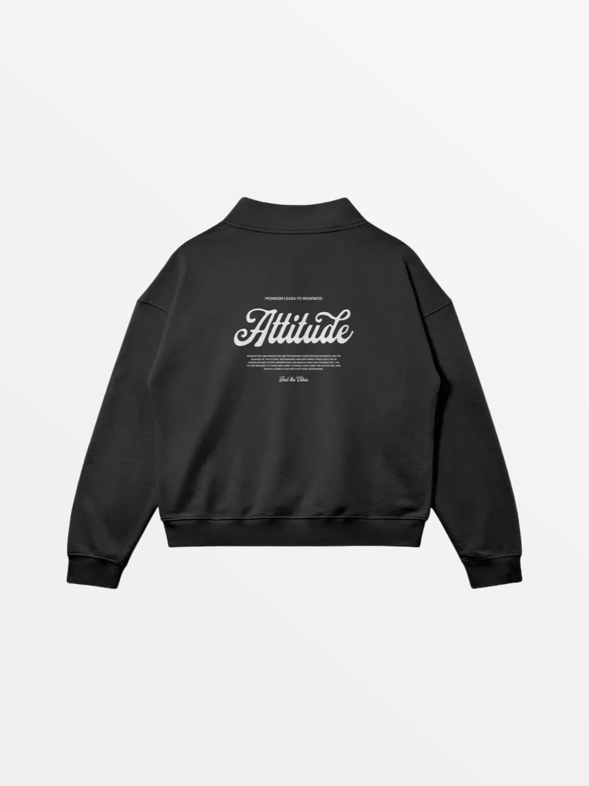 HALF ZIP "ATTITUDE"-SHINEANDGLORY-SHINEANDGLORY