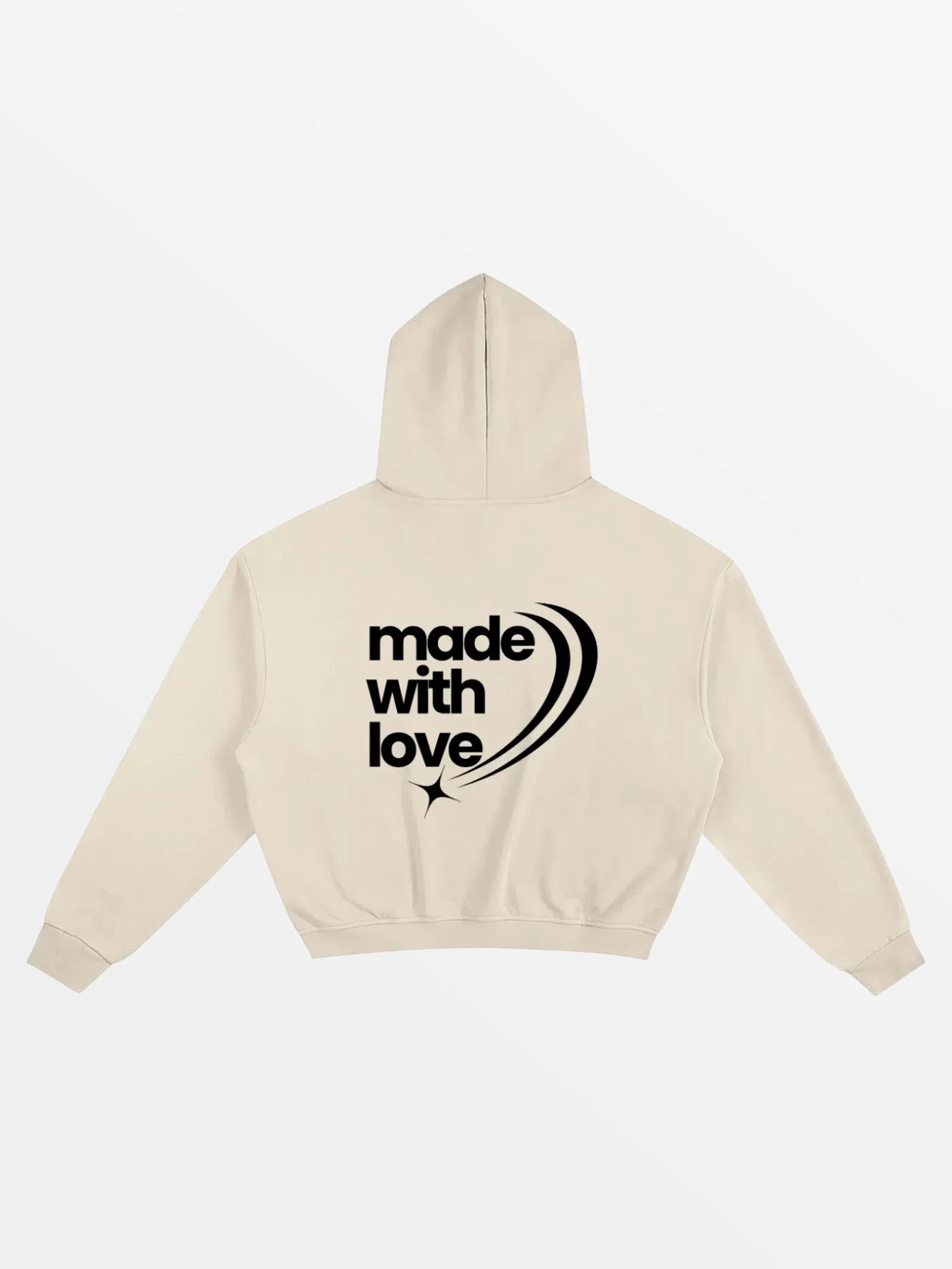 HOODIE "SANTO"-SHINEANDGLORY-SHINEANDGLORY
