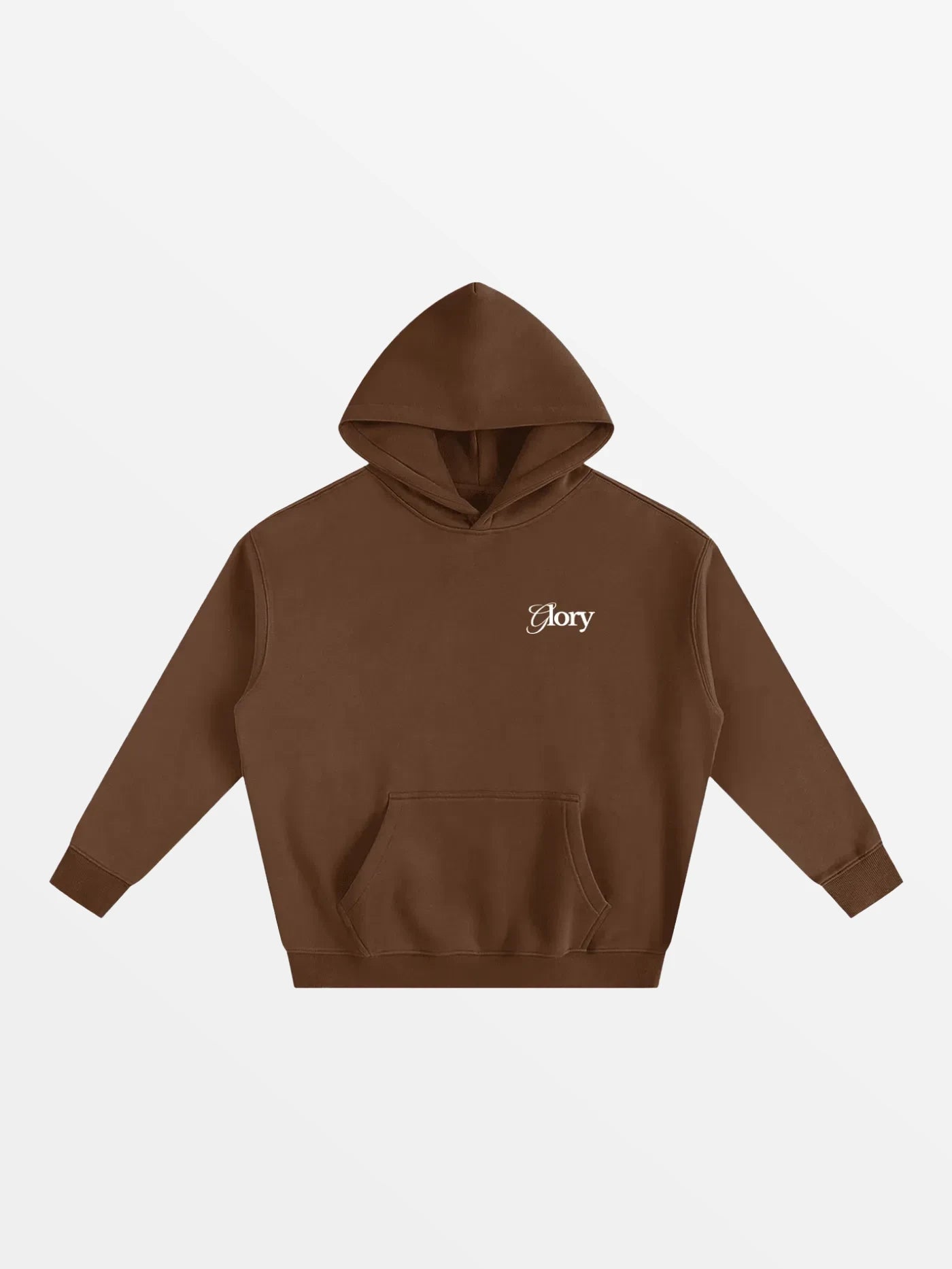 HOODIE "GAEL"-SHINEANDGLORY-Coffee-S-SHINEANDGLORY