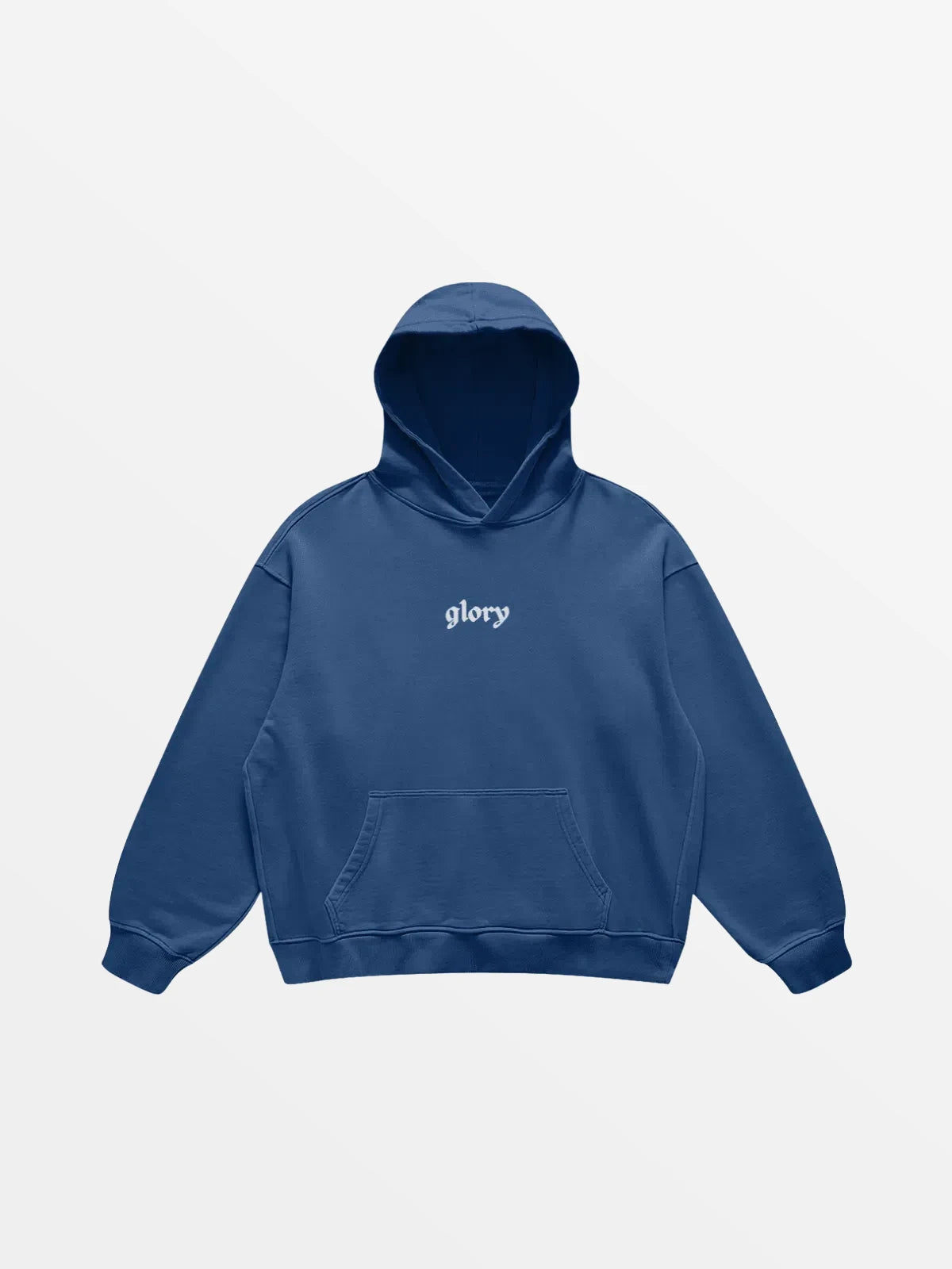 HOODIE "CENTURA"-SHINEANDGLORY-Kashmir Bleu-S-SHINEANDGLORY