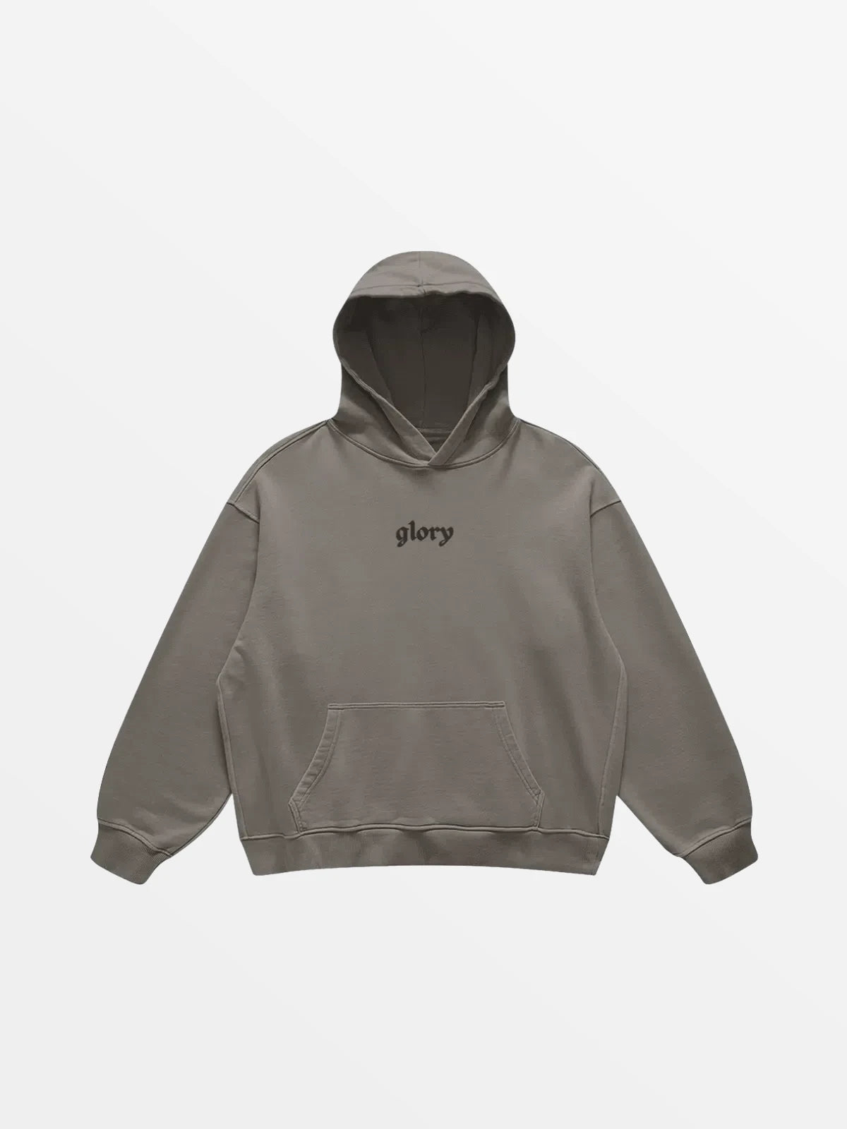 HOODIE "MANSE"-SHINEANDGLORY-Friar Gris-S-SHINEANDGLORY