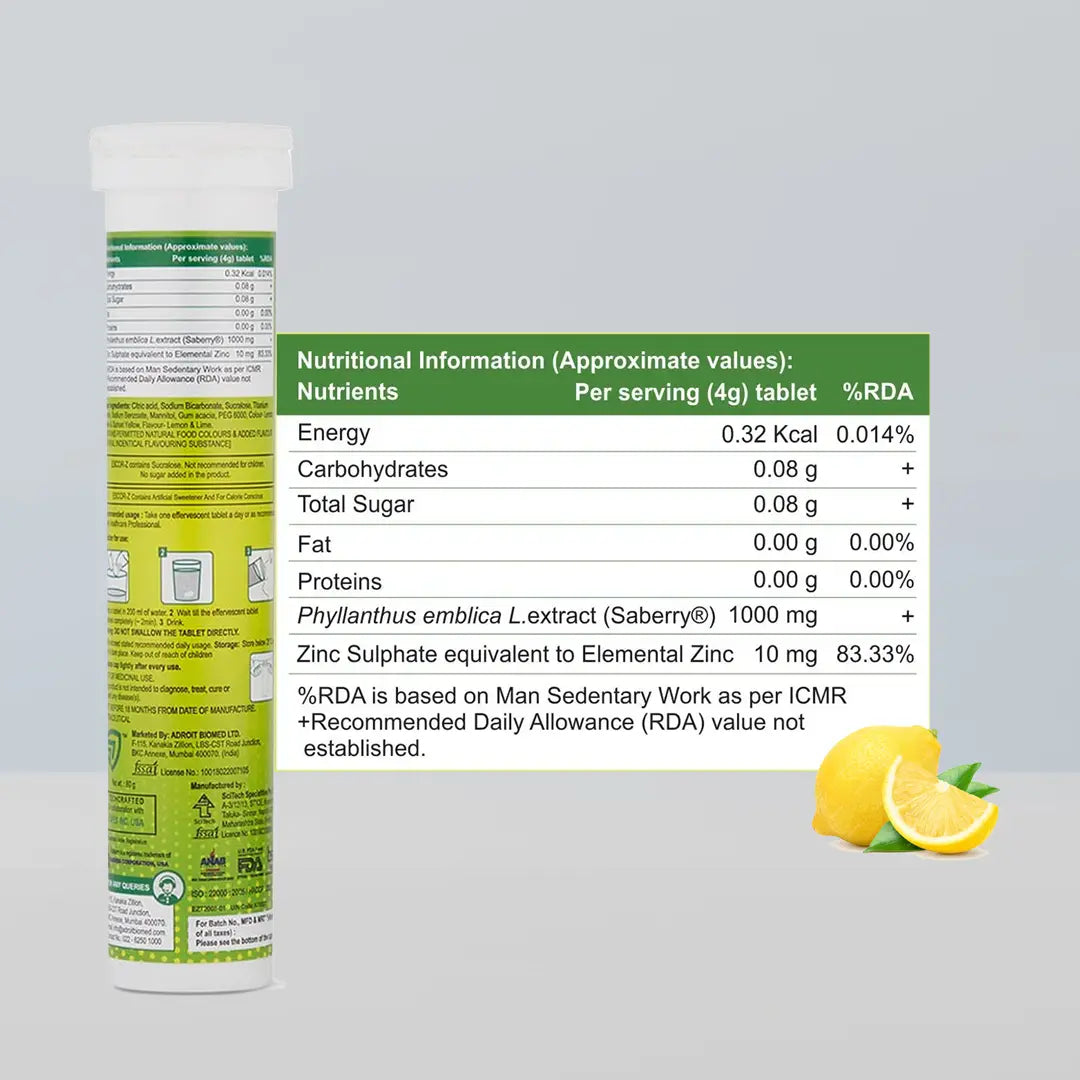 Glutone 1000 + Escor-Z (Lime & Lemon) 